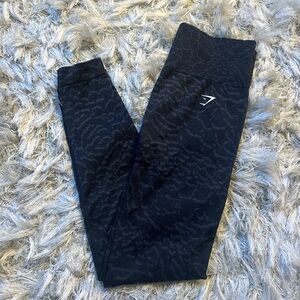 Gymshark adapt Black camo Leggings